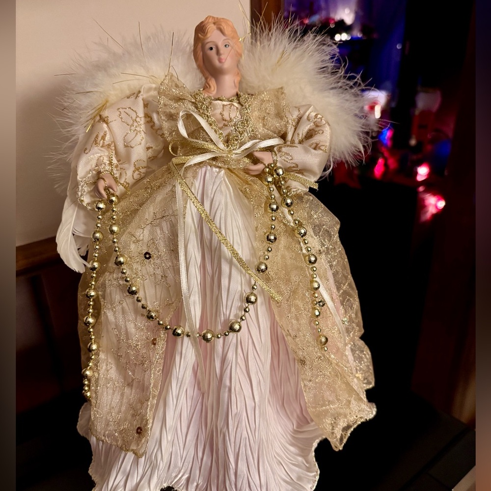 😇🎄💛Angel tree topper